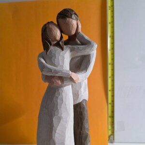 Willow Tree Demdaco Figurine "Together" - Susan Lordi 2000 8 3/4"
